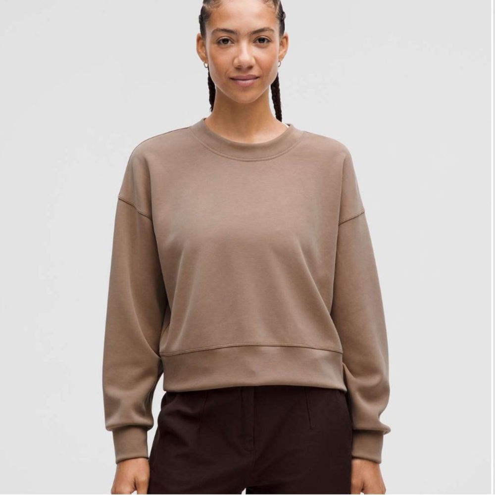 lululemon Softstreme Perfectly Oversized Cropped Crew